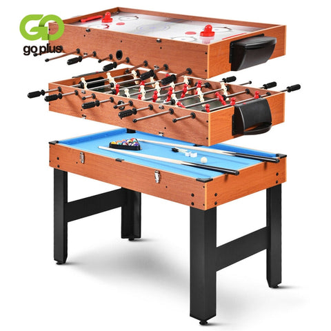 3-in-1 Multi Combo Football Billiards Pool Hockey Game Table - corcare co